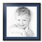 ArtToFrames 28x28" Matted Picture Frame with 24x24" Single Mat Photo Opening Framed in 1.25" Black and 2" Mat (FWM-3926-28x28)